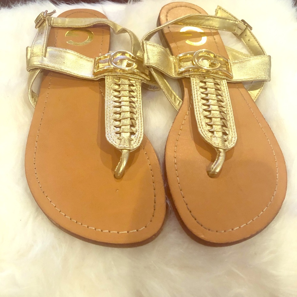 G by Guess Gold Sandals - SOLD
